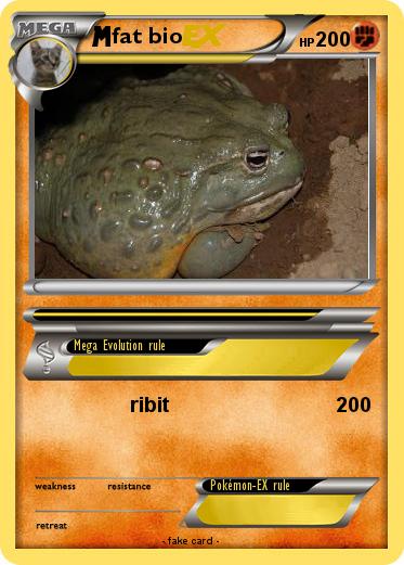 Pokemon fat bio