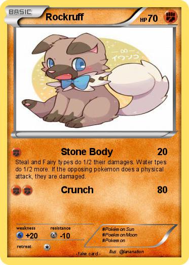 Pokemon Rockruff