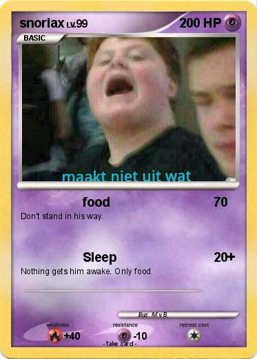 Pokemon snorlax