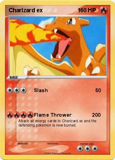 Pokemon Charizard ex                      1