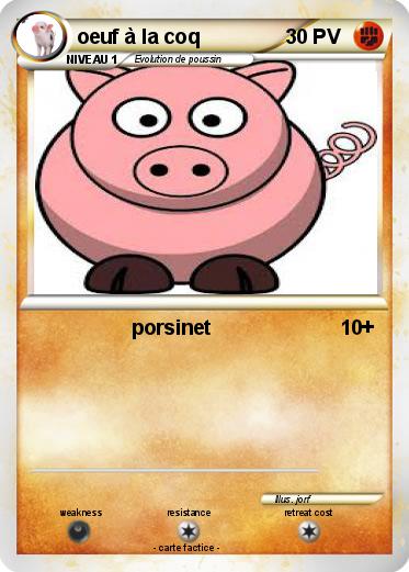 Pokemon oeuf à la coq
