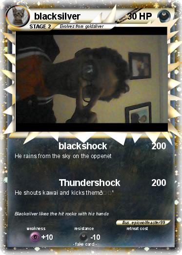 Pokemon blacksilver