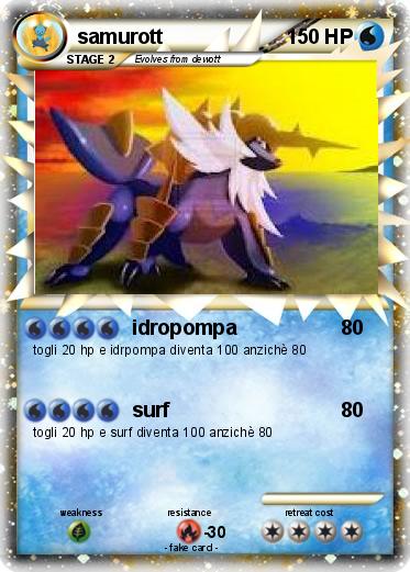 Pokemon samurott