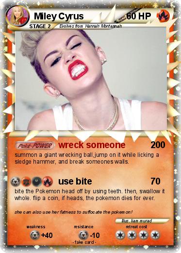 Pokemon Miley Cyrus