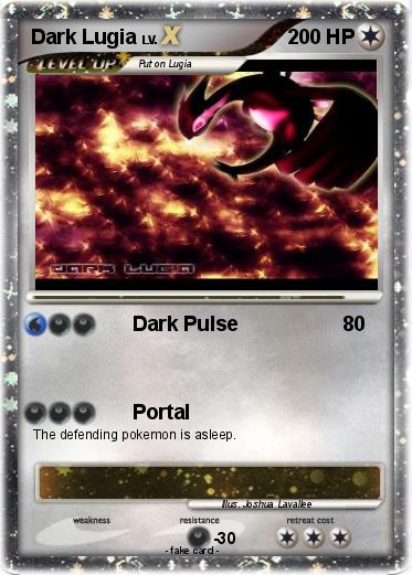 Pokemon Dark Lugia