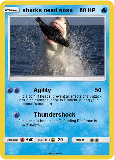 Pokemon sharks need sosa