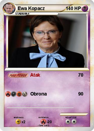 Pokemon Ewa Kopacz