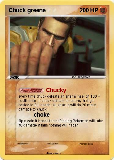 Pokemon Chuck greene