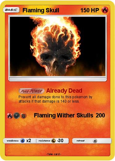 Pokemon Flaming Skull