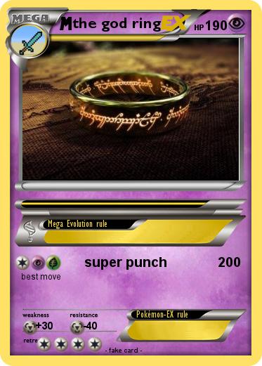 Pokemon the god ring
