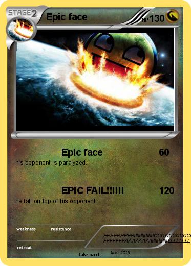 Pokemon Epic face