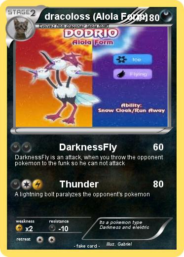 Pokemon dracoloss (Alola Form)