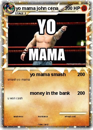 Pokemon yo mama john cena