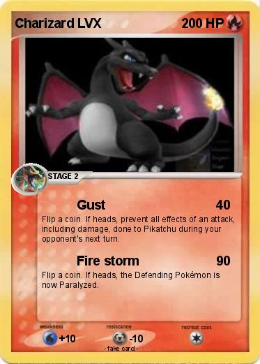 Pokemon Charizard LVX