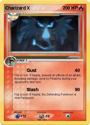 Pokemon Charizard X