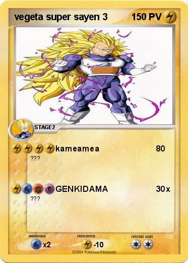 Pokemon vegeta super sayen 3