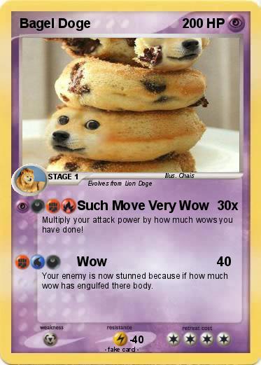 Pokemon Bagel Doge