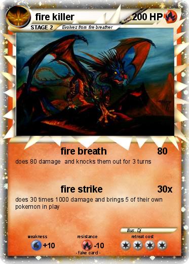 Pokemon fire killer