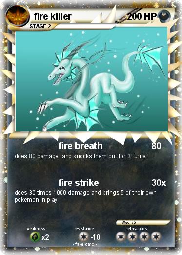 Pokemon fire killer