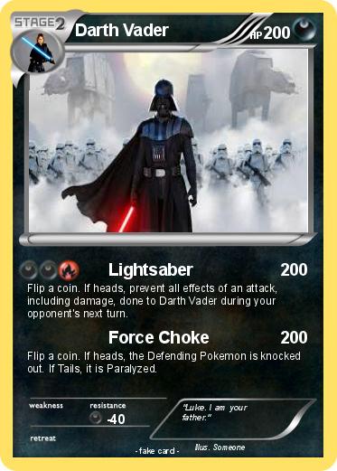 Pokemon Darth Vader