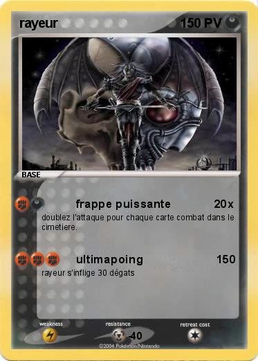 Pokemon rayeur                                 
