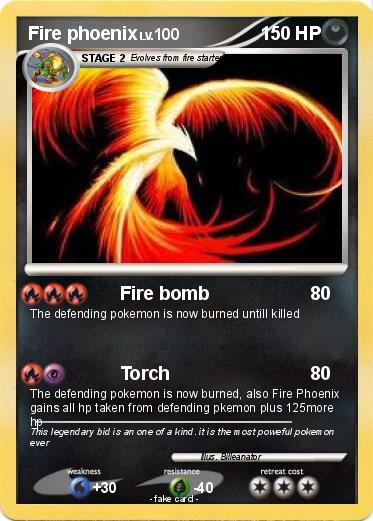 Pokemon Fire phoenix