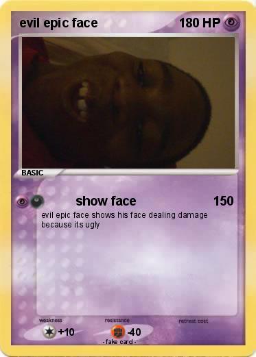 Pokemon evil epic face