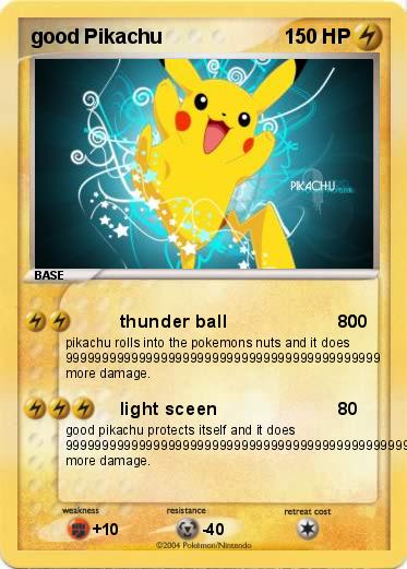 Pokemon good Pikachu