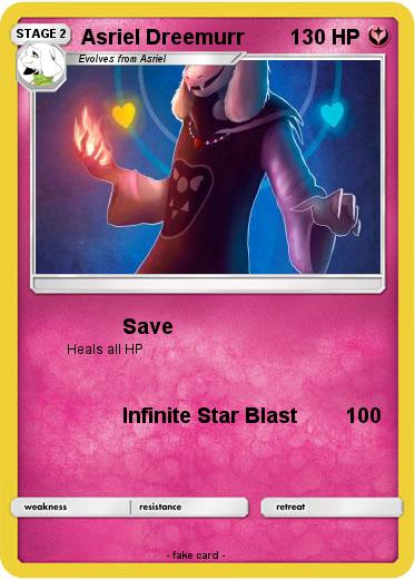 Pokemon Asriel Dreemurr