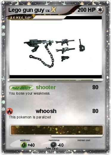 Pokemon Lego gun guy