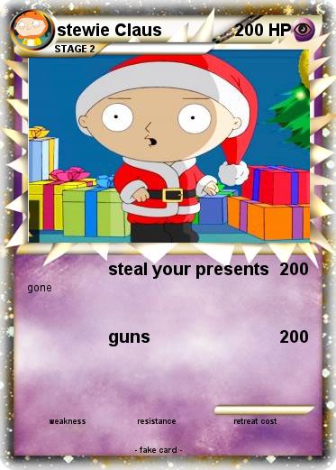 Pokemon stewie Claus
