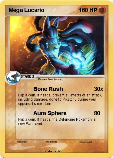 Pokemon Mega Lucario