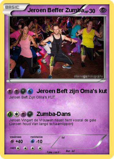 Pokemon Jeroen Beffer Zumba