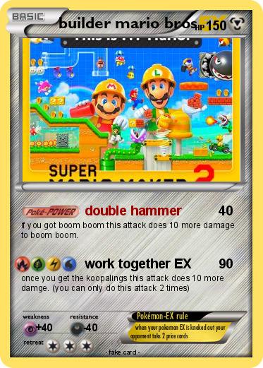 Pokemon builder mario bros