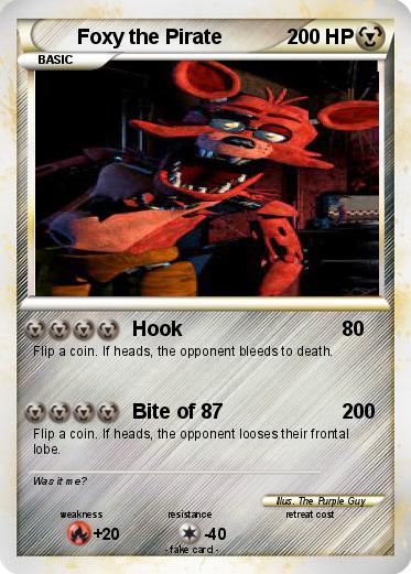 Pokemon Foxy the Pirate