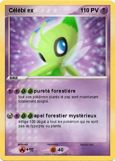 Pokemon Célébi ex
