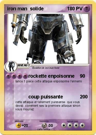 Pokemon iron man  solide