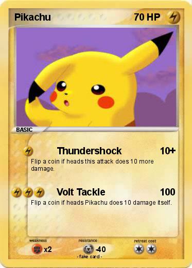 Pokemon Pikachu