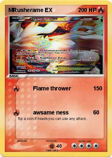 Pokemon MRusherame EX