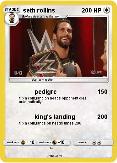Pokemon seth rollins