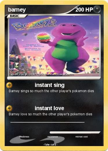 Pokemon barney