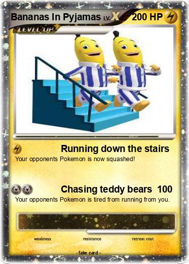 Pokemon Bananas In Pyjamas