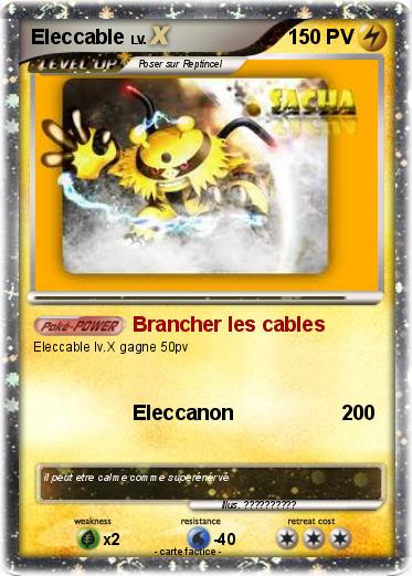 Pokemon Eleccable