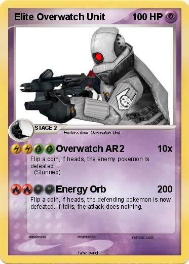 Pokemon Elite Overwatch Unit