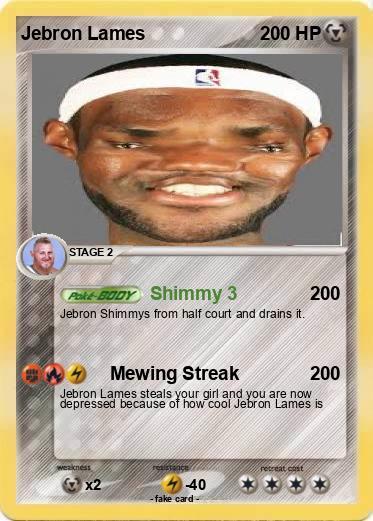 Pokemon Jebron Lames