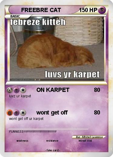 Pokemon FREEBRE CAT