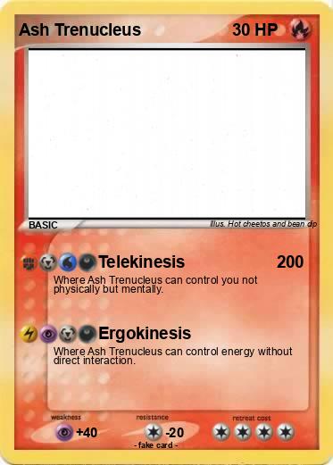 Pokemon Ash Trenucleus