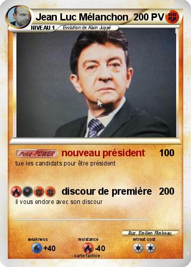 Pokemon Jean Luc Mélanchon