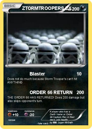 Pokemon ZTORMTROOPERS EX