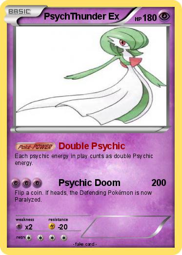 Pokemon PsychThunder Ex